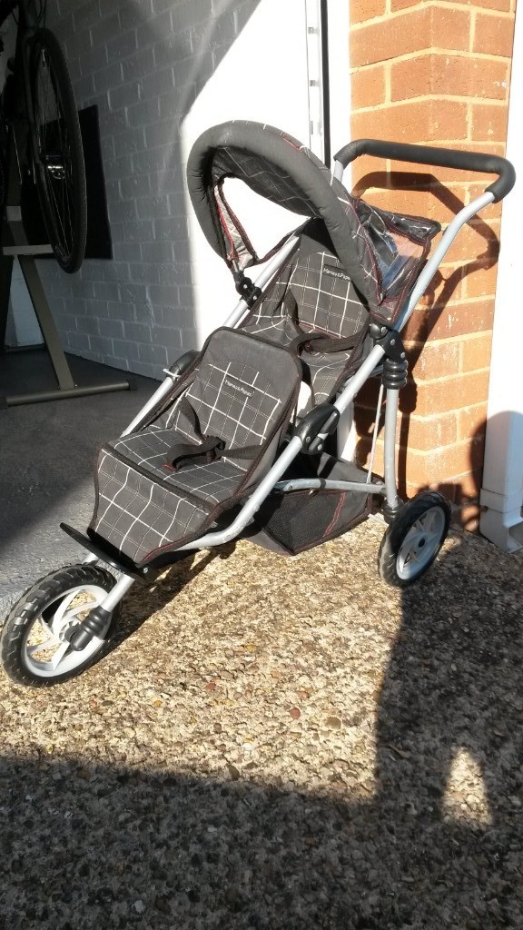 mamas and papas double decker dolls pram